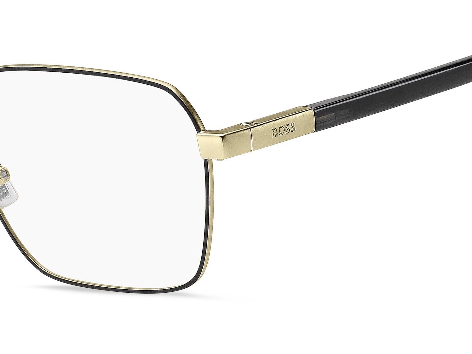 Occhiali da vista Hugo Boss 1835 110149 0NZ colore matte gold black forma quadrato 