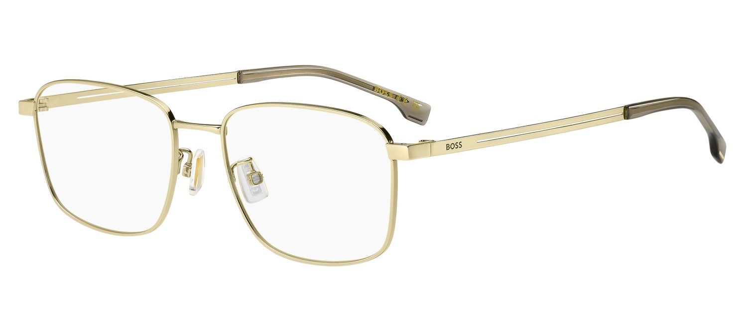 Eyeglasses Hugo Boss 1871/F 110155 J5G color gold shape rectangle 