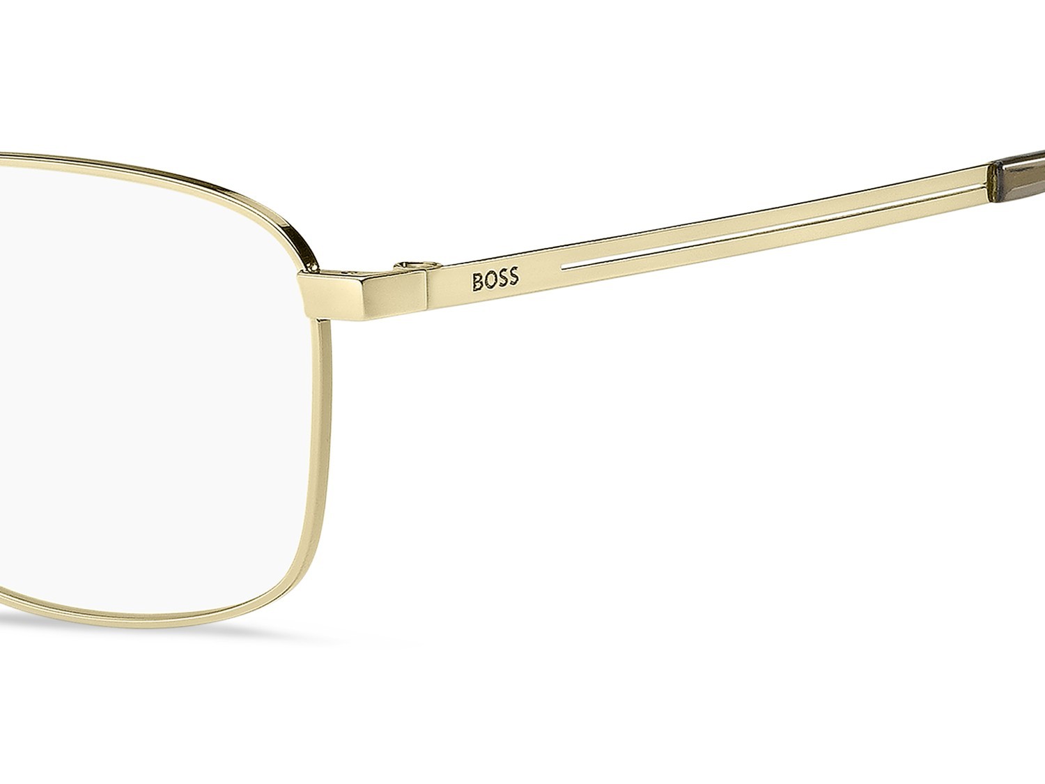 Eyeglasses Hugo Boss 1871/F 110155 J5G color gold shape rectangle 
