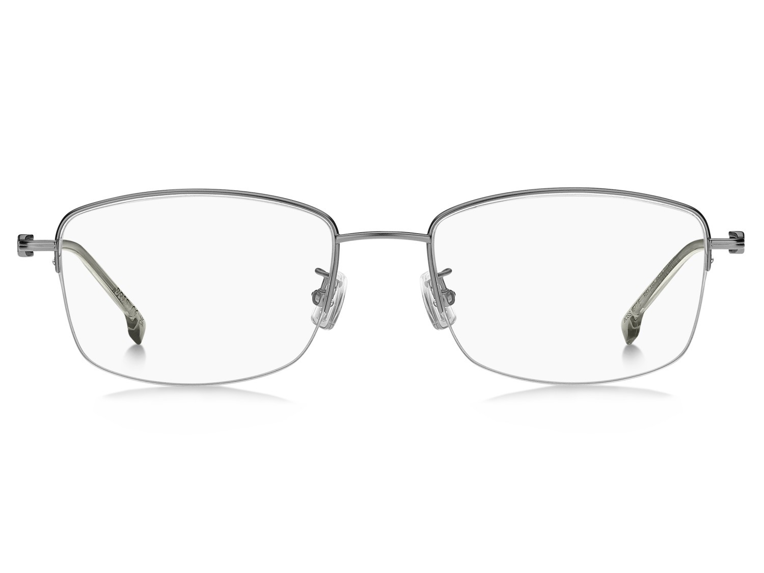 Occhiali da vista Hugo Boss 1877/F 110159 R81 colore matte ruthenium forma rettangolare 