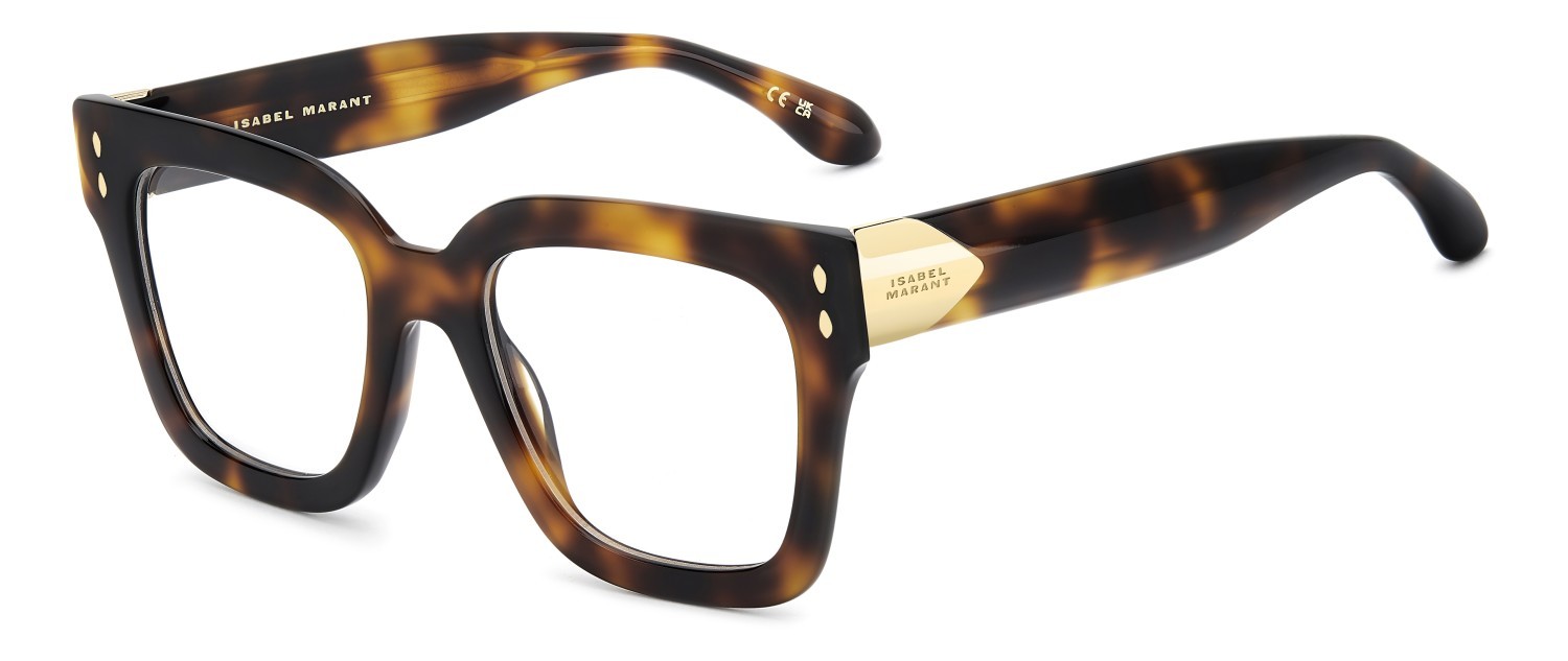 Eyeglasses Isabel Marant Im 0228 110168 2IK color havana gold shape square 