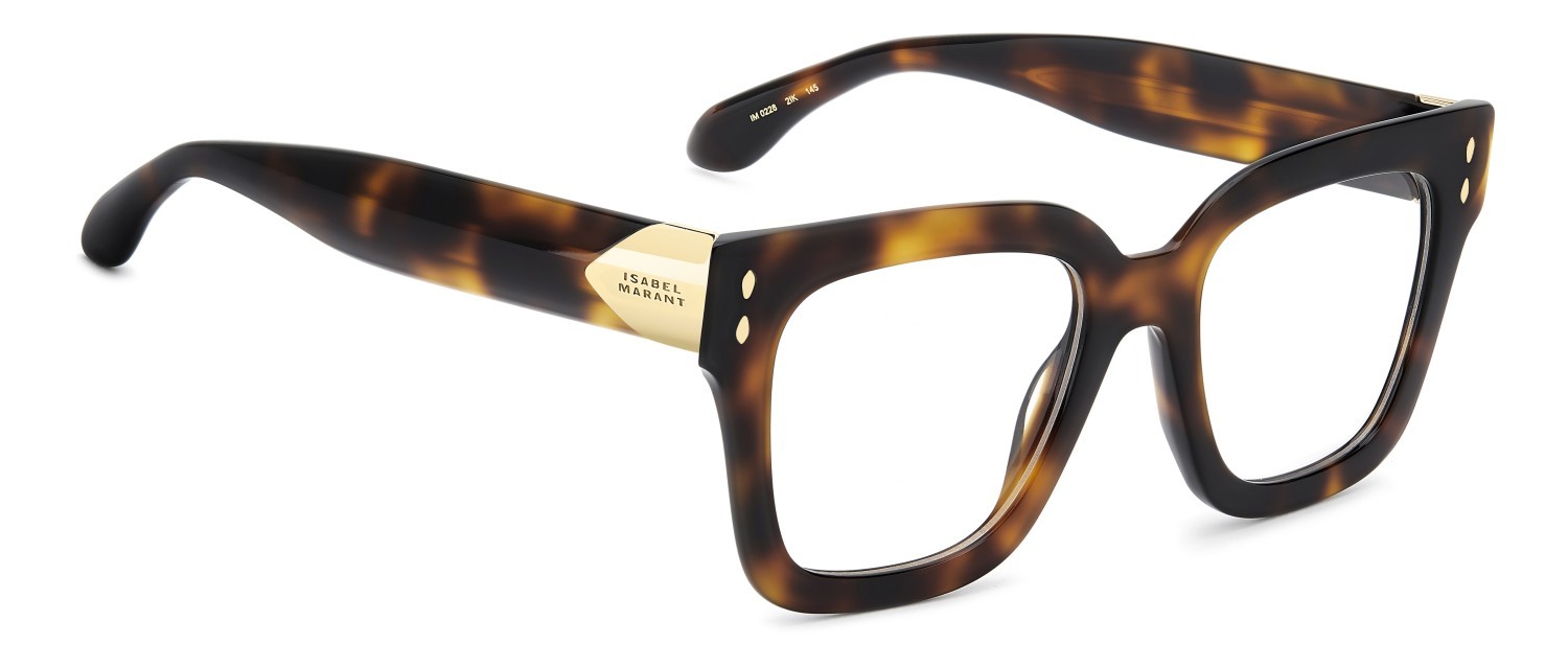 Eyeglasses Isabel Marant Im 0228 110168 2IK color havana gold shape square 