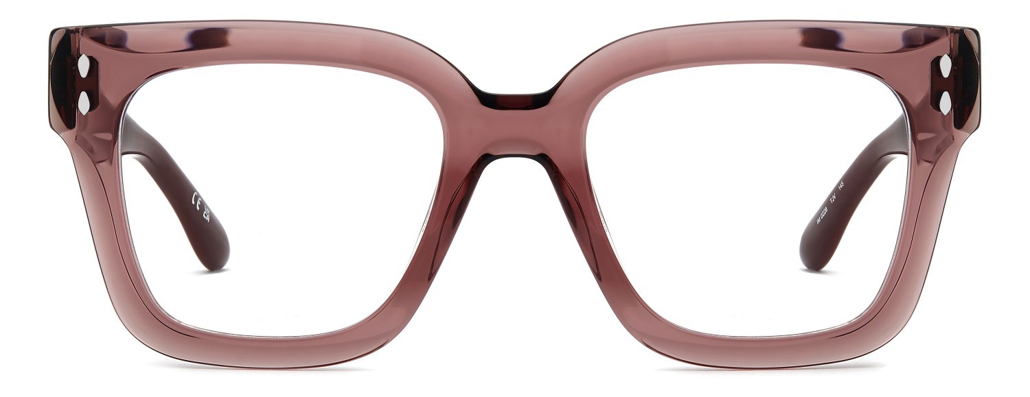Eyeglasses Isabel Marant Im 0228 110168 TJV color pink silver shape square 