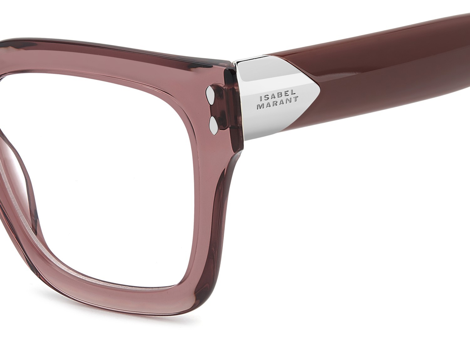 Eyeglasses Isabel Marant Im 0228 110168 TJV color pink silver shape square 
