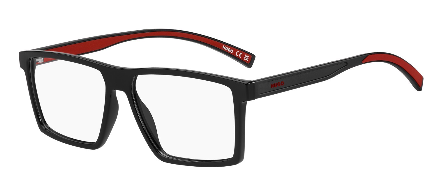 Eyeglasses Hugo Hg 1371 110169 807 color black shape square 