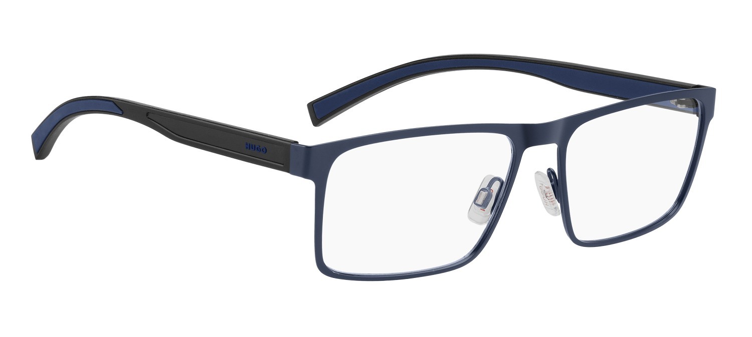 Eyeglasses Hugo Hg 1372 110171 FLL color matte blue shape rectangle 