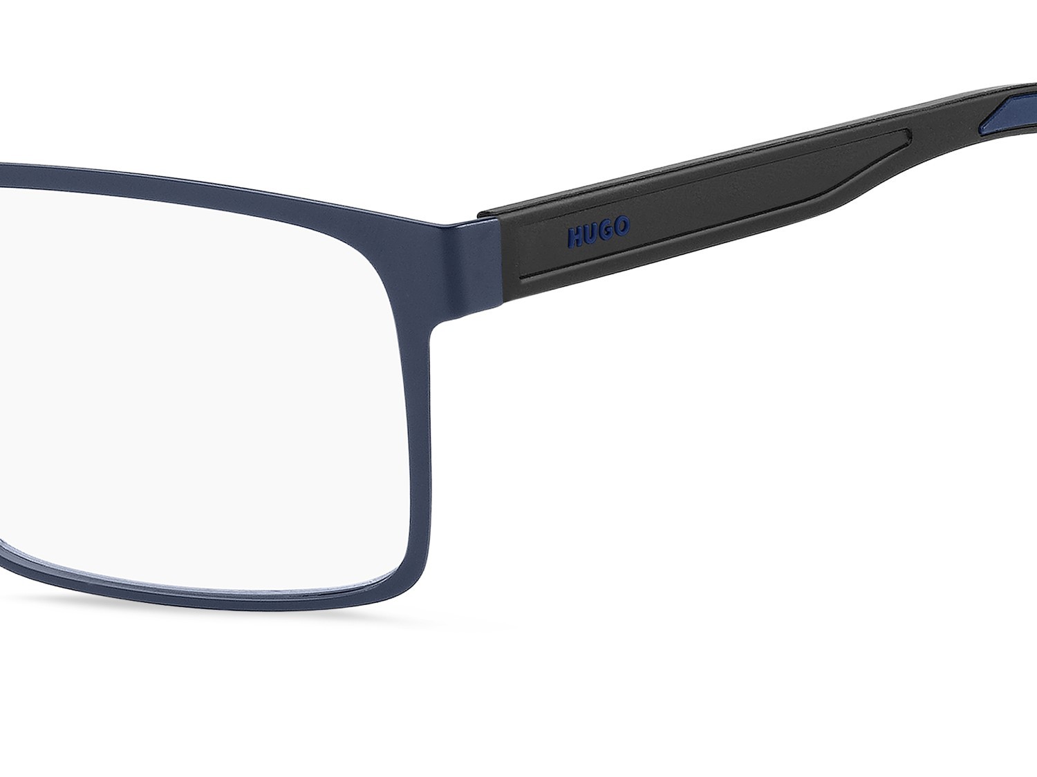 Eyeglasses Hugo Hg 1372 110171 FLL color matte blue shape rectangle 
