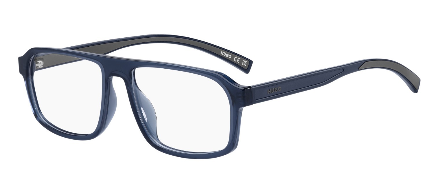 Eyeglasses Hugo Hg 1370/G 110173 PJP color blue shape rectangle 