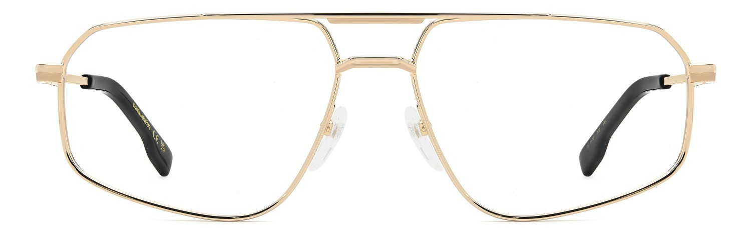 Occhiali da vista Dsquared2 D2 0176 110175 000 colore rose gold forma navigator 