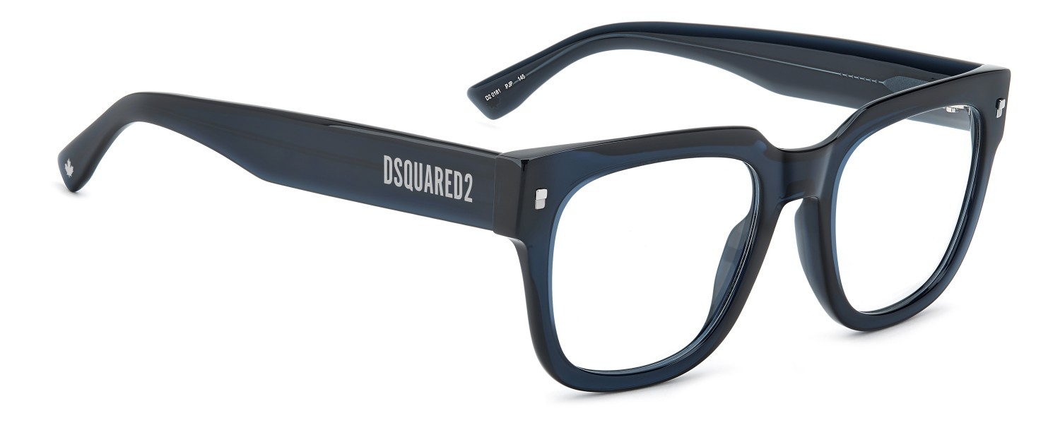 Occhiali da vista Dsquared2 D2 0181 110177 PJP colore blue forma rotondo 