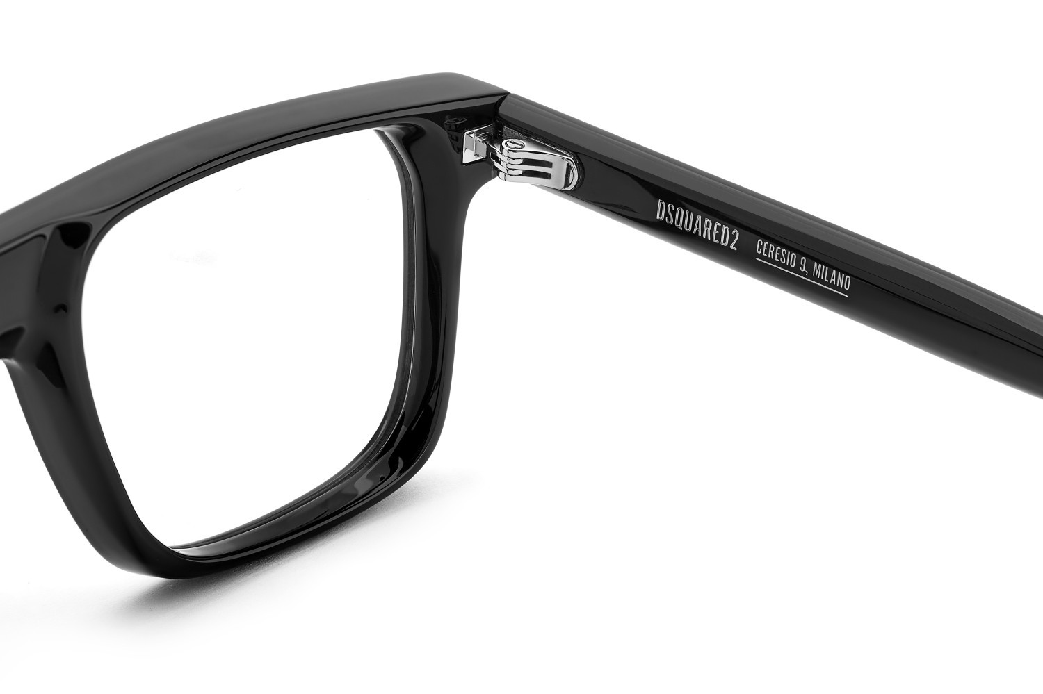 Occhiali da vista Dsquared2 D2 0182 110178 284 colore black ruthenium forma rettangolare 