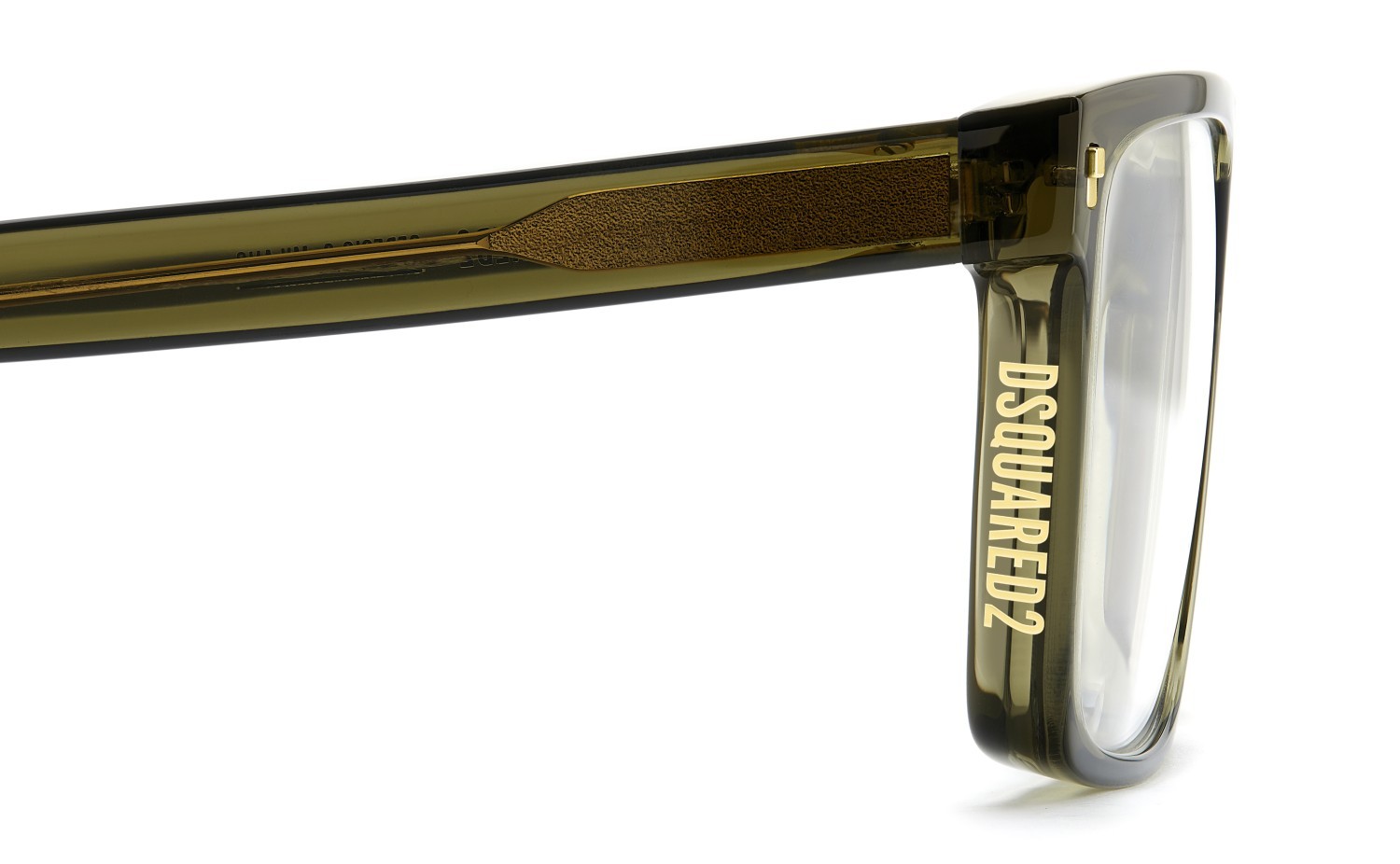 Occhiali da vista Dsquared2 D2 0183 110180 4C3 colore olive forma rettangolare 