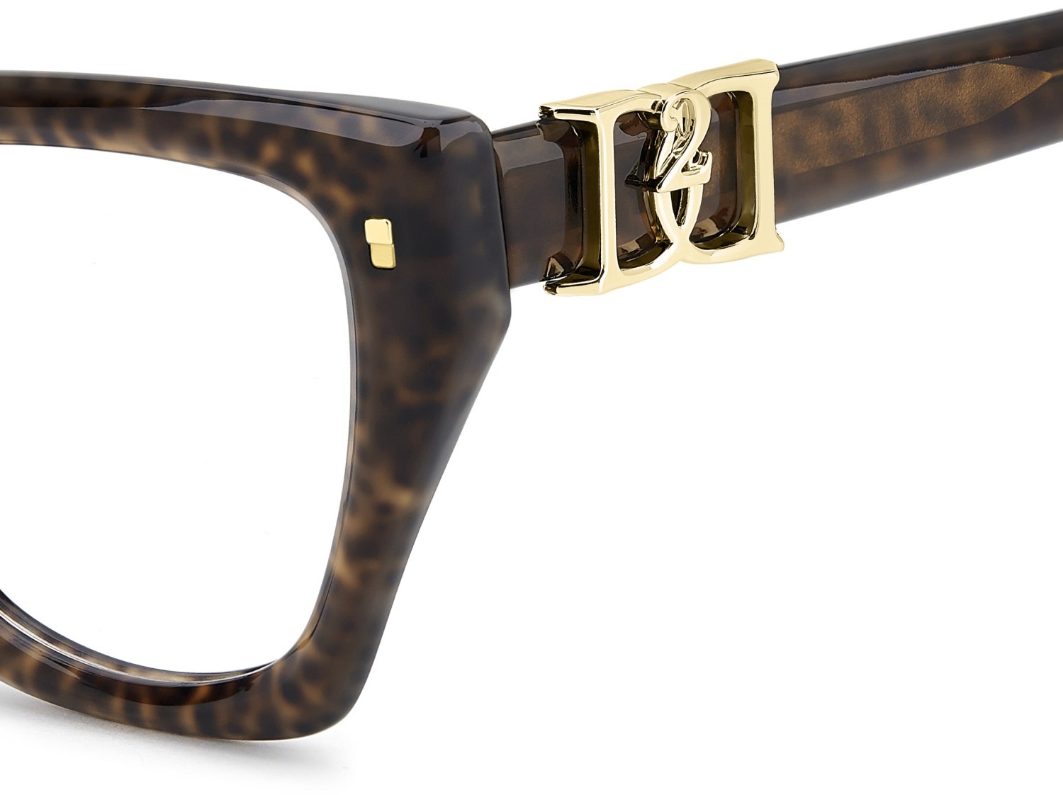 Occhiali da vista Dsquared2 D2 0186 110181 086 colore havana forma quadrato 