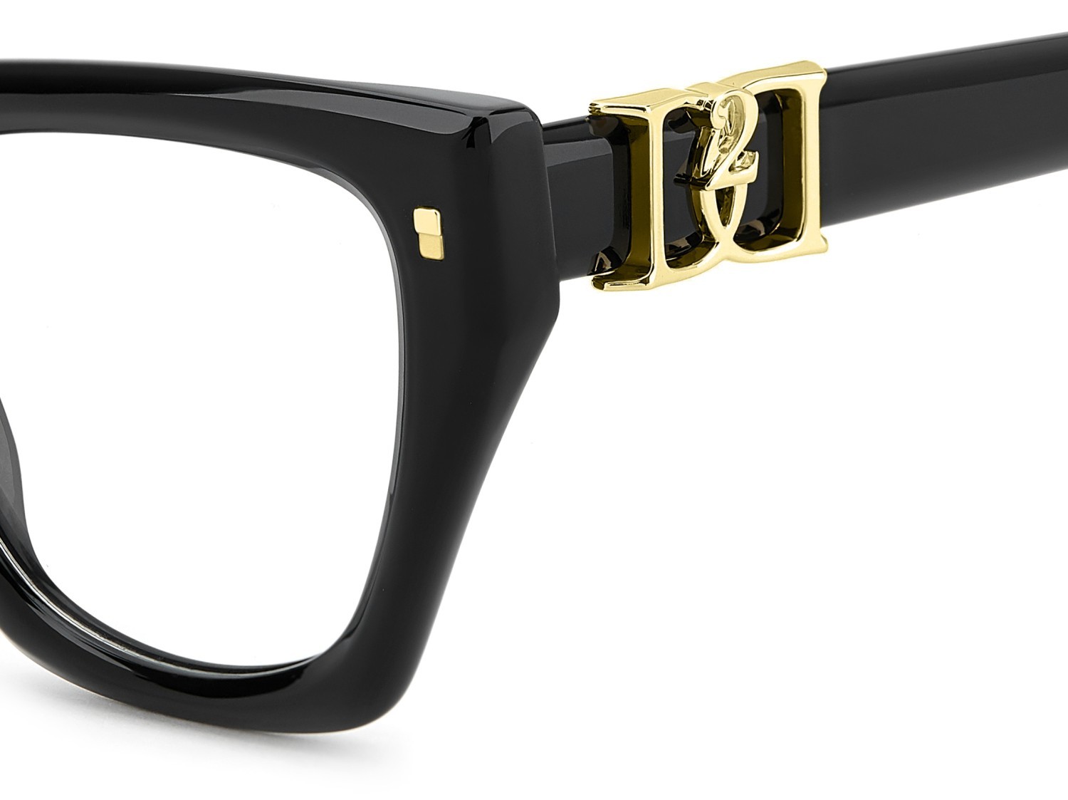 Occhiali da vista Dsquared2 D2 0186 110181 807 colore black forma quadrato 