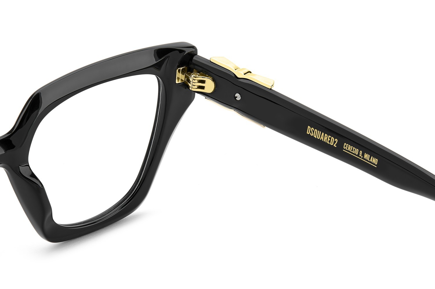 Occhiali da vista Dsquared2 D2 0186 110181 807 colore black forma quadrato 