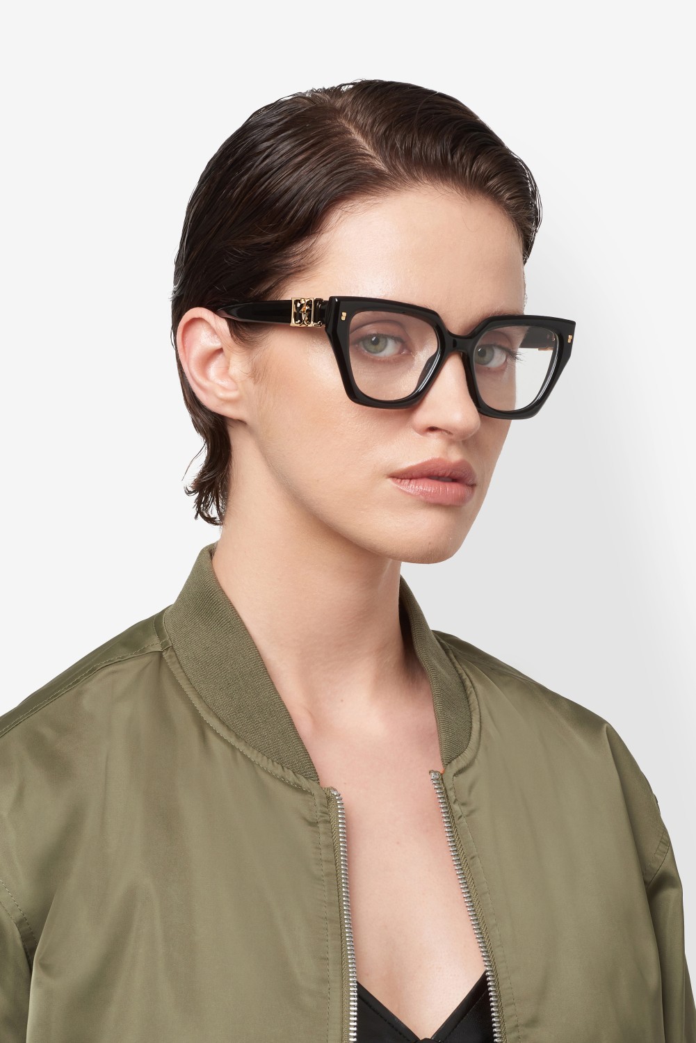 Occhiali da vista Dsquared2 D2 0186 110181 807 colore black forma quadrato 