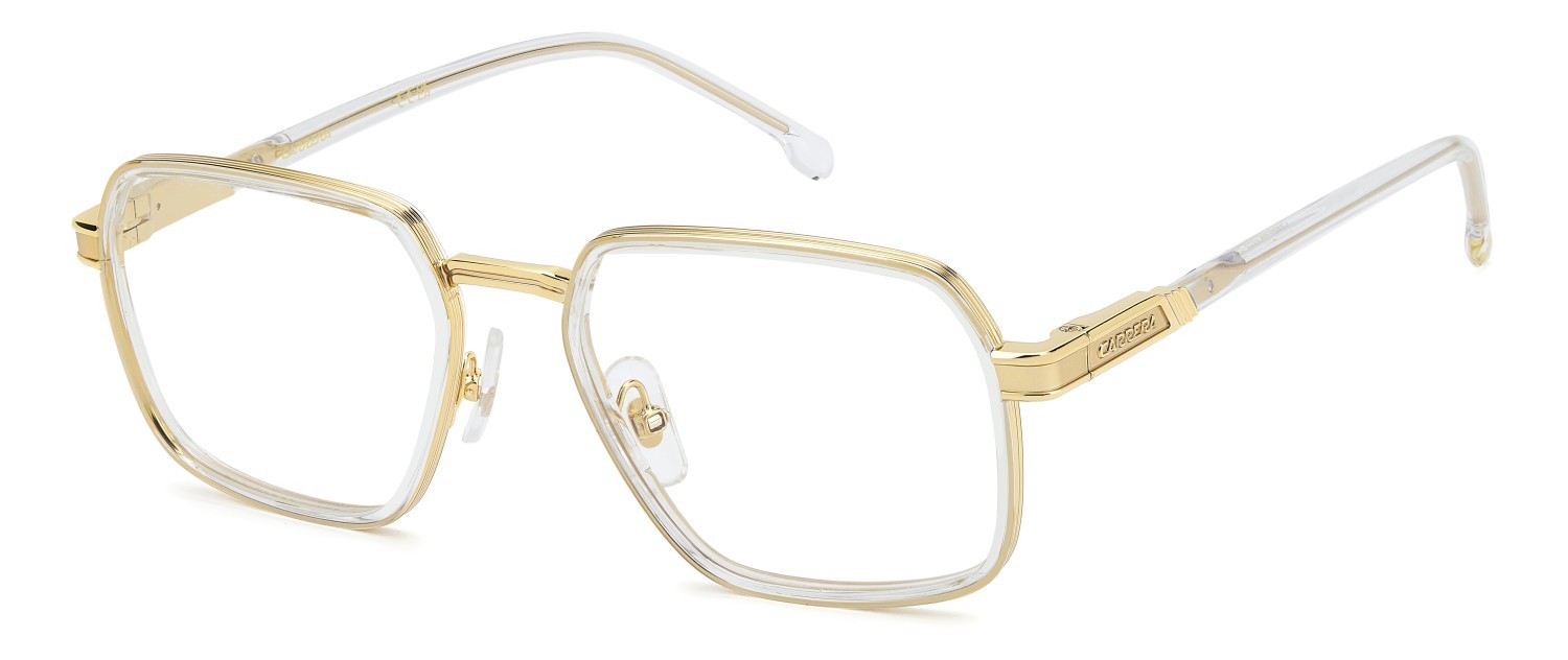 Brillen Carrera 1144 110193 REJ farbe crystal gold form quadratisch 