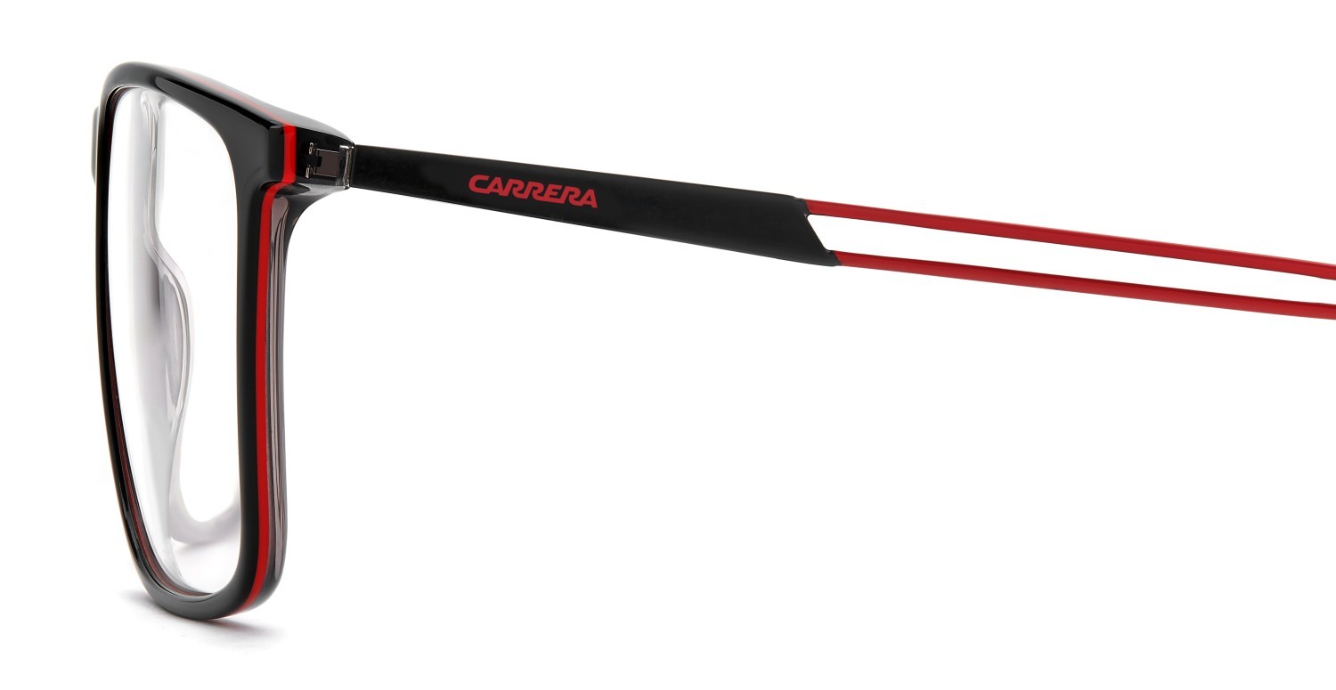 Brillen Carrera 8924 110196 OIT farbe black red form rechteckig 