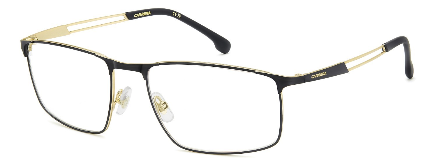 Eyeglasses Carrera 8925 110198 2M2 color black gold shape rectangle 