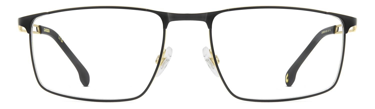 Eyeglasses Carrera 8925 110198 2M2 color black gold shape rectangle 