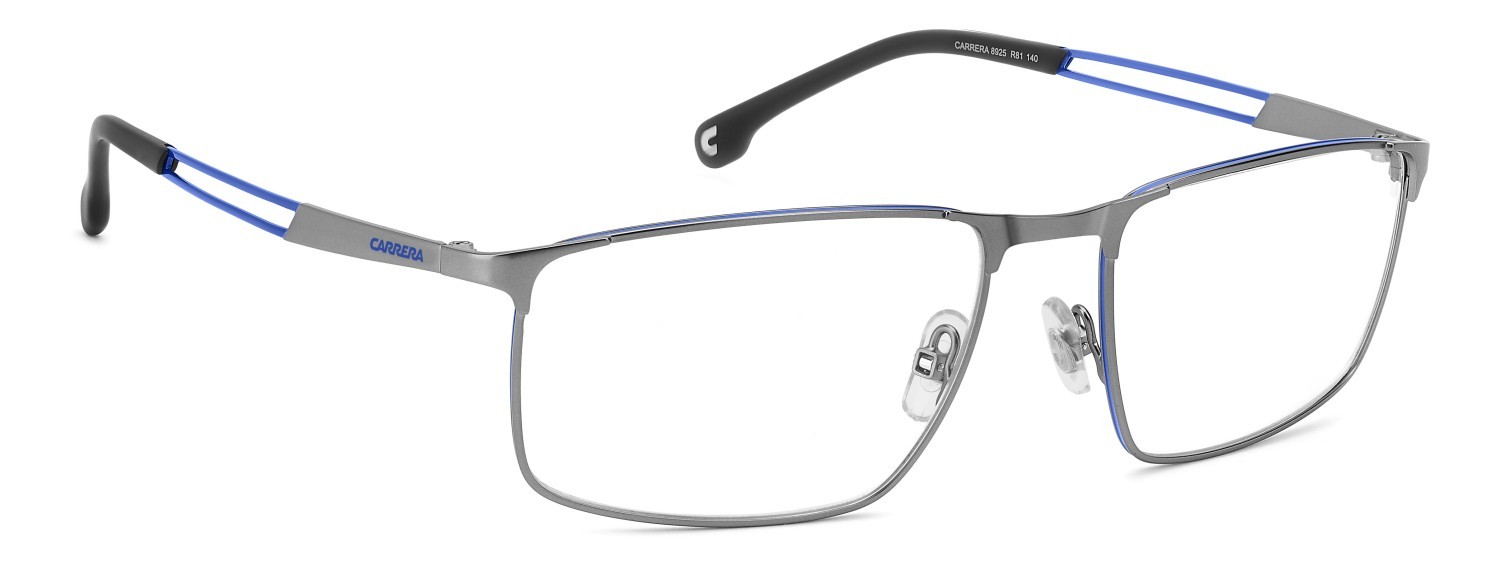 Brillen Carrera 8925 110198 R81 farbe matte ruthenium form rechteckig 