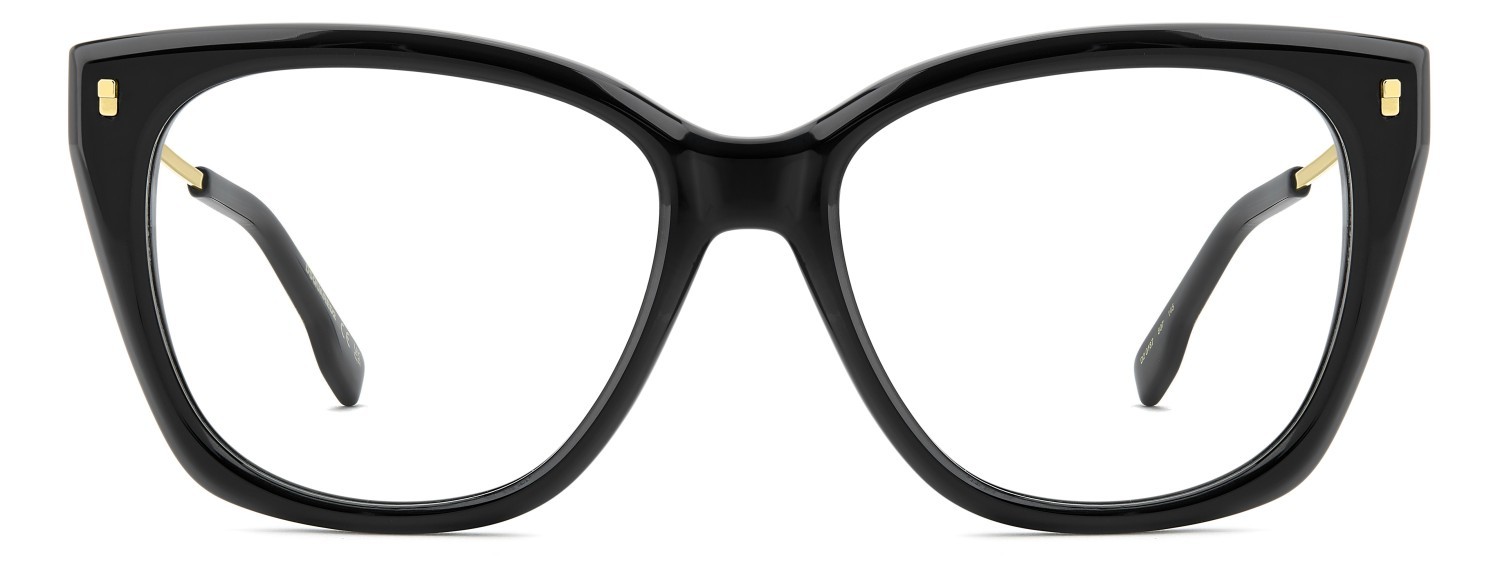 Occhiali da vista Dsquared2 D2 0187 110199 807 colore black forma quadrato 