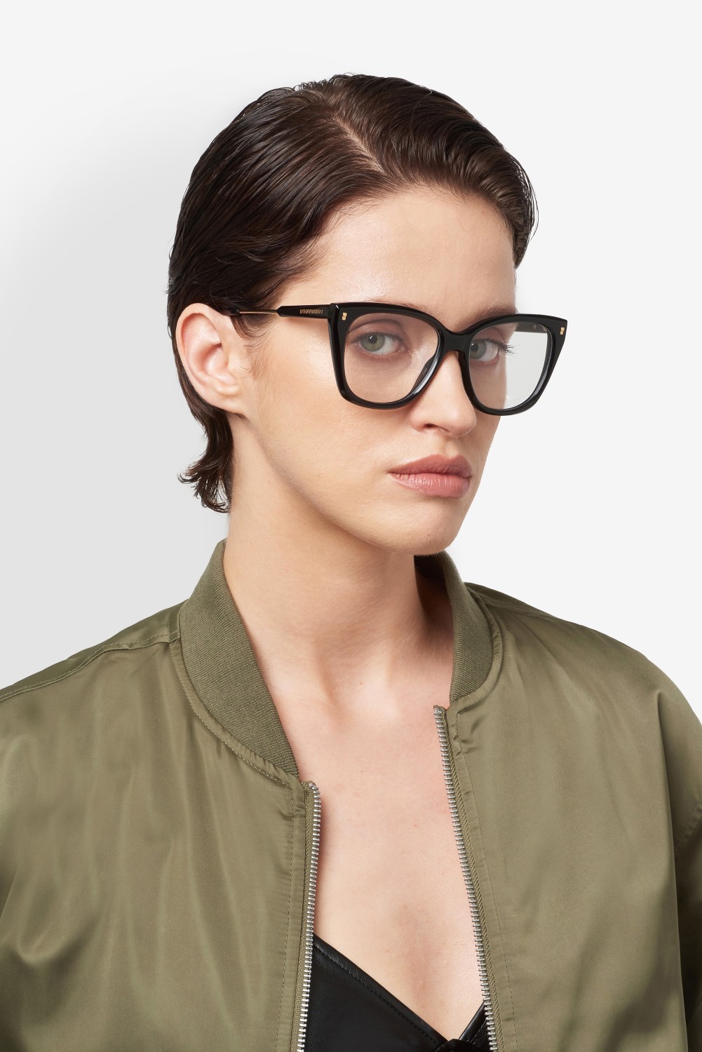 Occhiali da vista Dsquared2 D2 0187 110199 807 colore black forma quadrato 