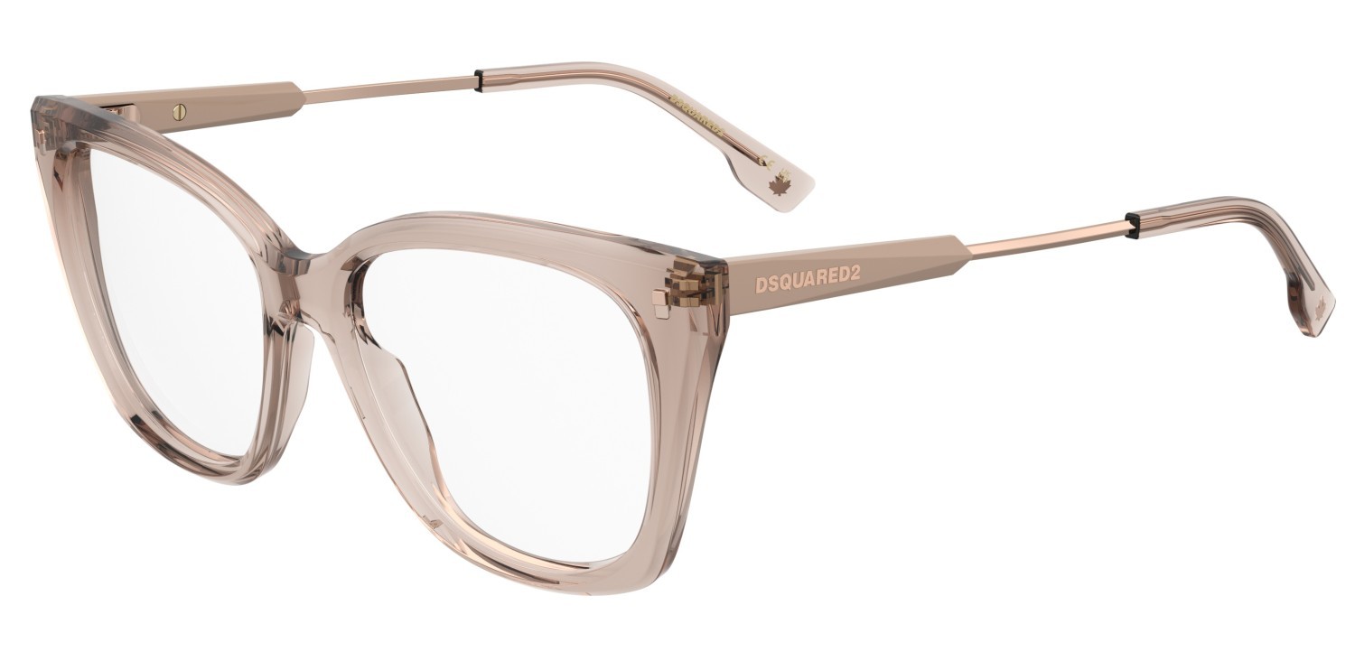 Brillen Dsquared2 D2 0187 110199 FWM farbe nude form quadratisch 