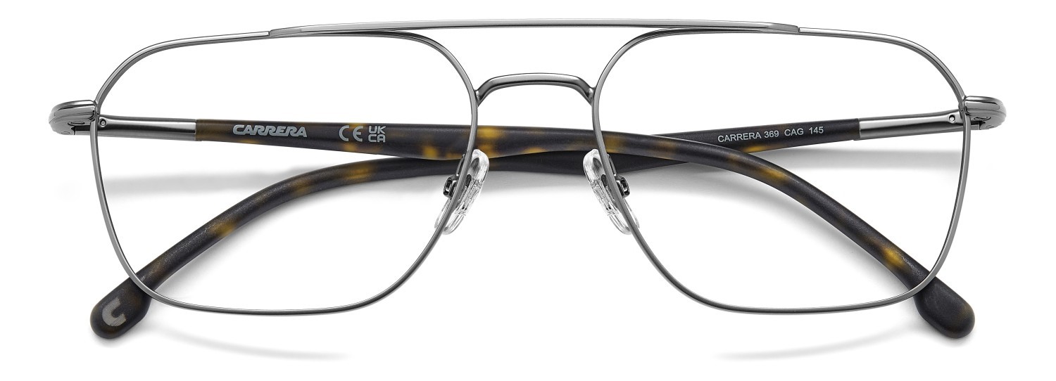 Brillen Carrera 369 110203 CAG farbe matte dark ruthenium havana form quadratisch 