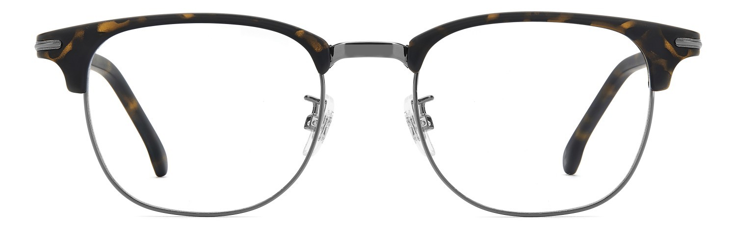 Brillen Carrera 372/G 110204 4HU farbe havana dark ruthenium form rechteckig 
