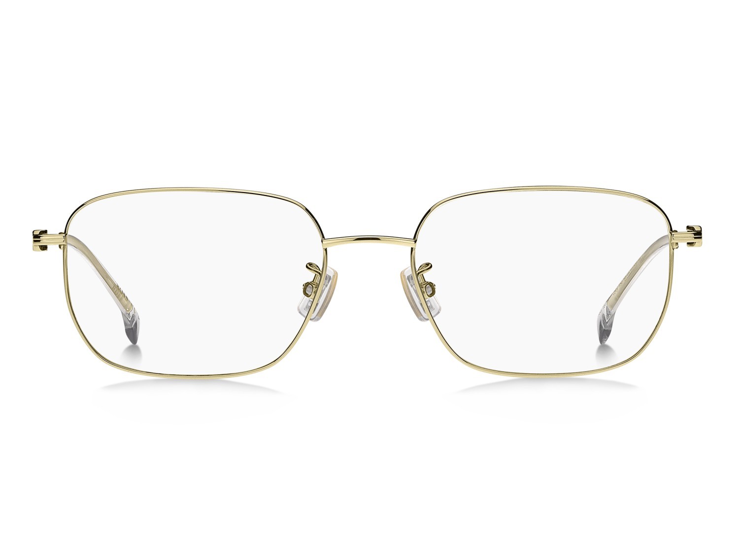 Brillen Hugo Boss 1875/F 110208 J5G farbe gold form quadratisch 