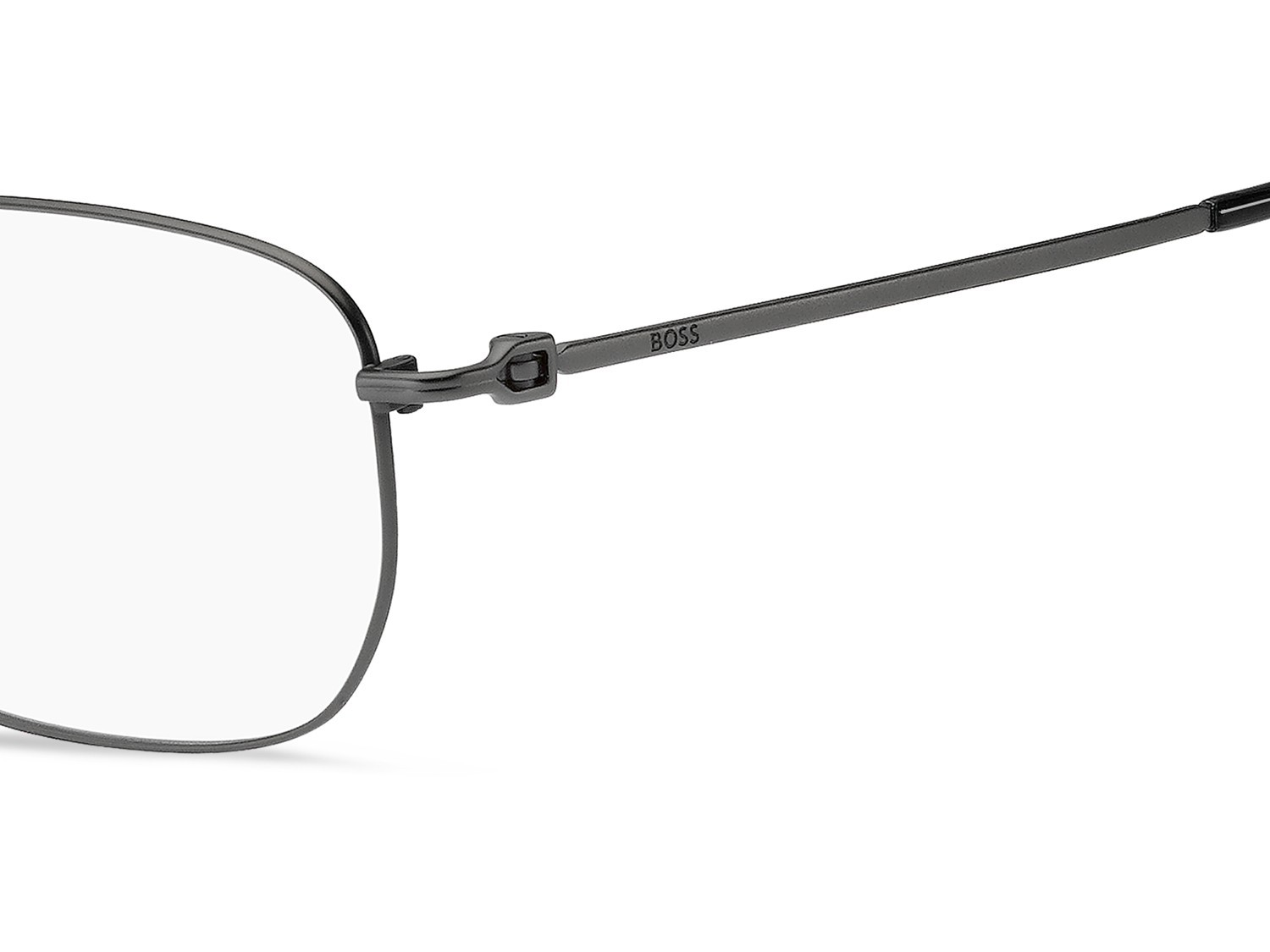 Eyeglasses Hugo Boss 1875/F 110208 SVK color matte ruthenium black shape square 