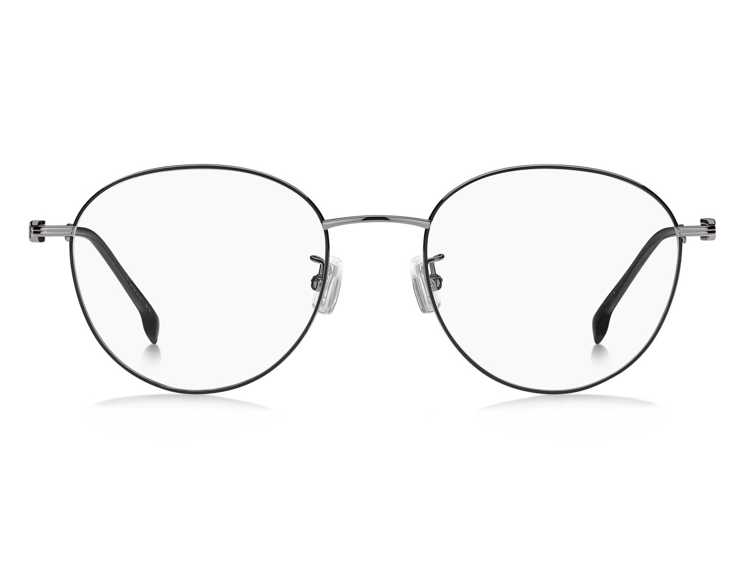 Occhiali da vista Hugo Boss 1876/F 110209 85K colore ruthenium black forma rotondo 