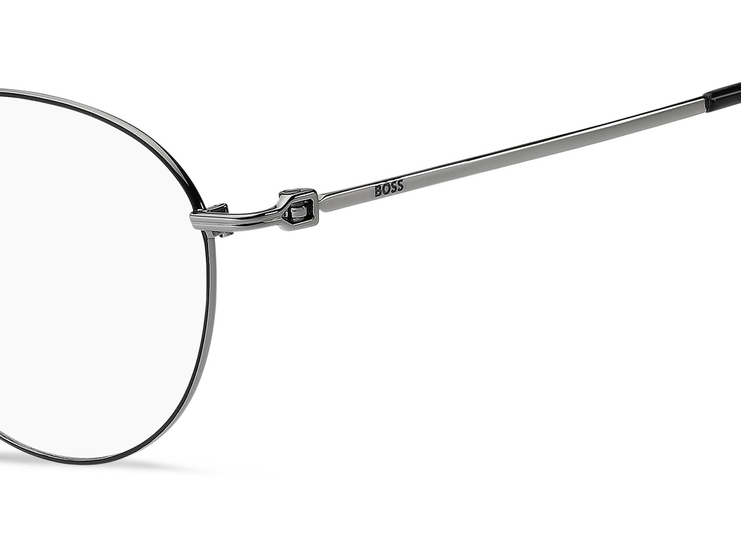 Occhiali da vista Hugo Boss 1876/F 110209 85K colore ruthenium black forma rotondo 