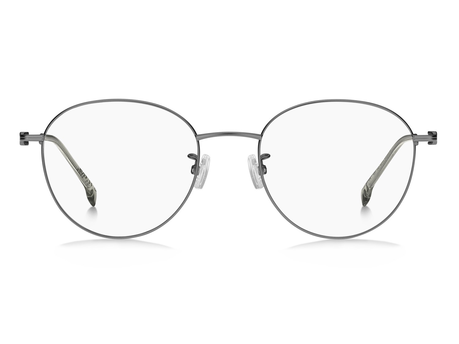 Eyeglasses Hugo Boss 1876/F 110209 R81 color matte ruthenium shape round 