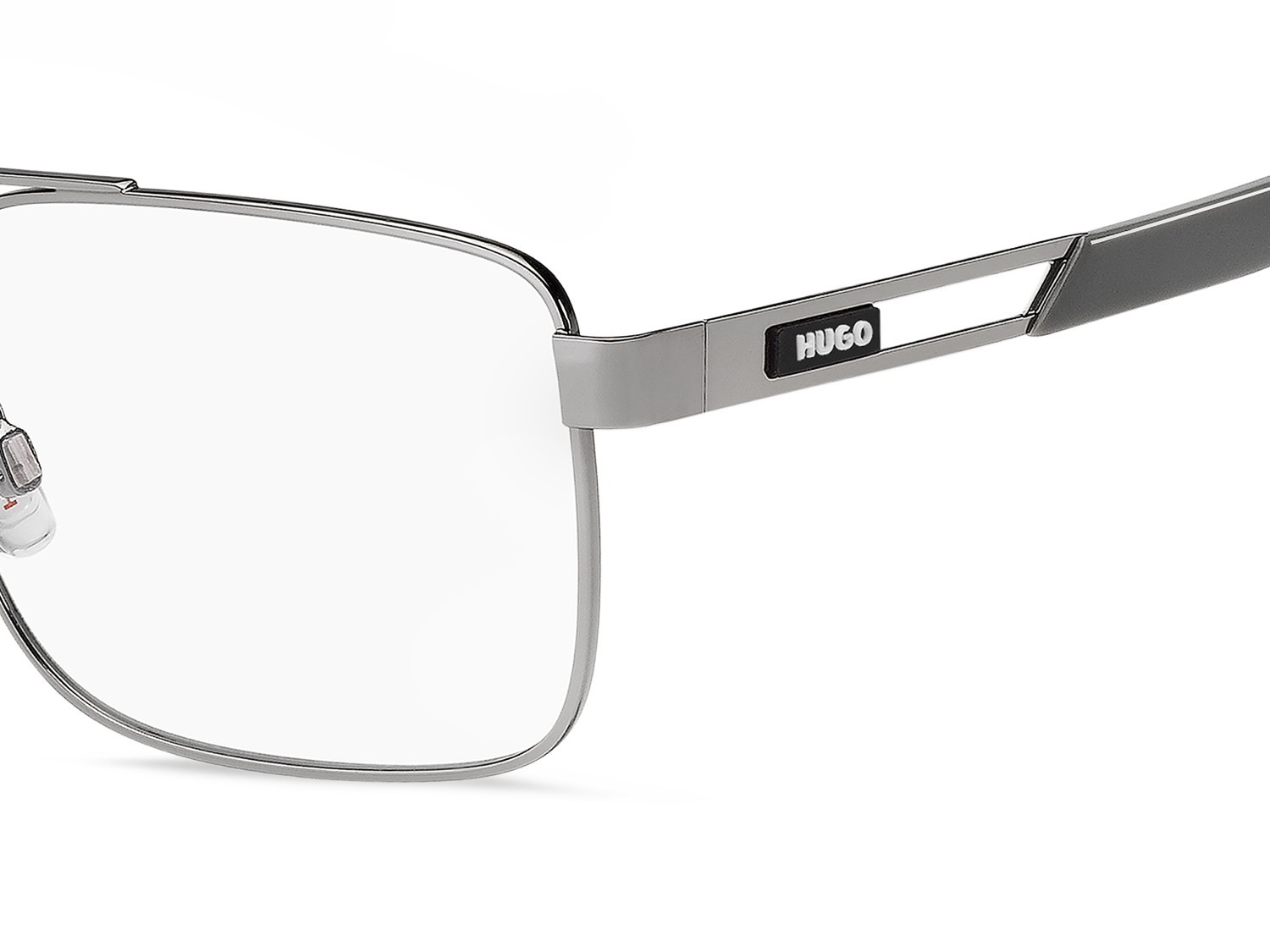 Eyeglasses Hugo Hg 1388 110222 6LB color ruthenium shape navigator 