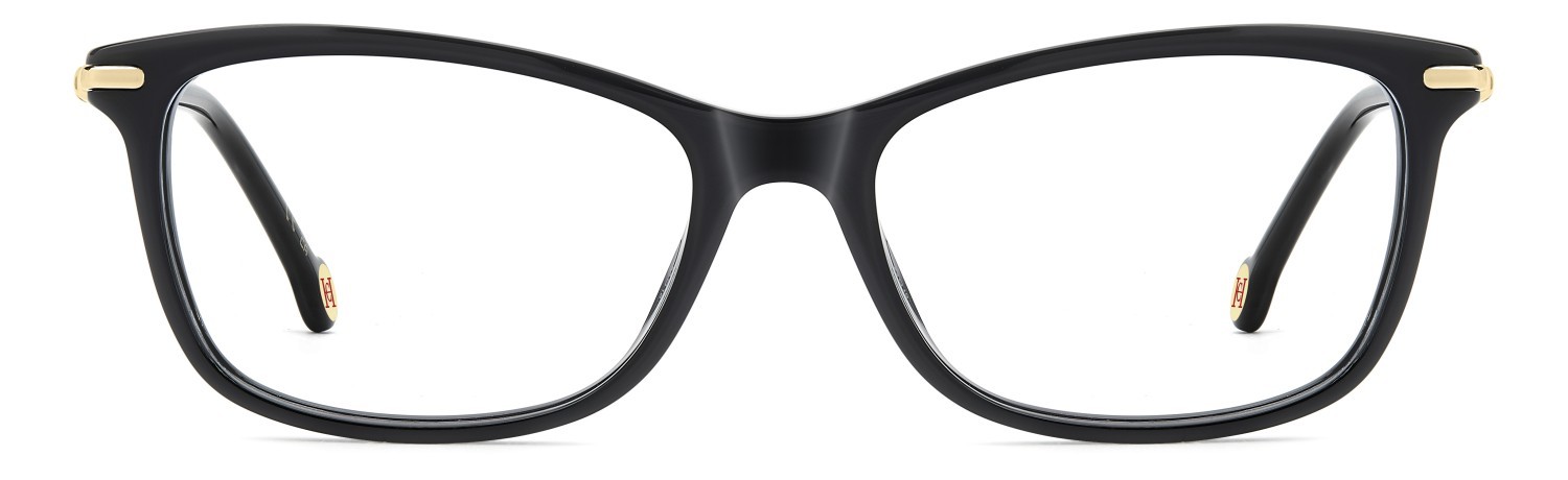 Eyeglasses Carolina Herrera Her 0352 110224 807 color black shape cat eye 