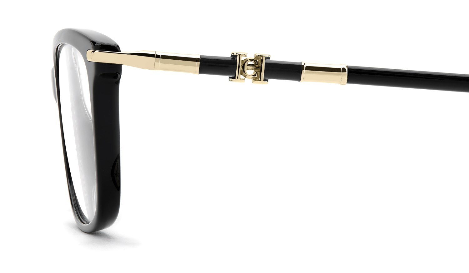 Eyeglasses Carolina Herrera Her 0352 110224 807 color black shape cat eye 