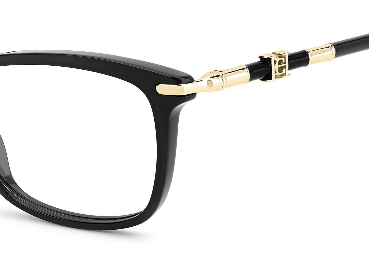 Eyeglasses Carolina Herrera Her 0352 110224 807 color black shape cat eye 