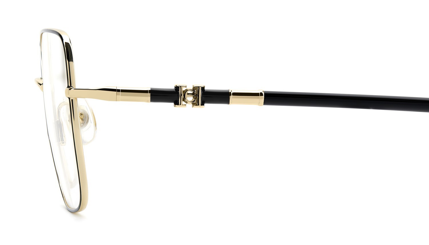 Occhiali da vista Carolina Herrera Her 0354 110225 RHL colore gold black 2 forma quadrato 