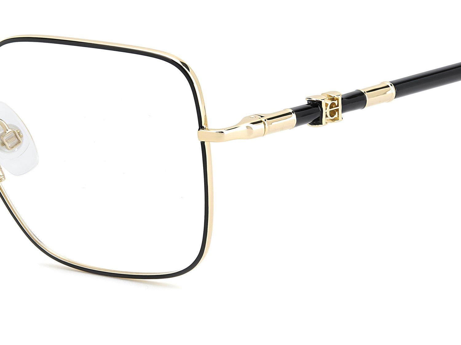 Occhiali da vista Carolina Herrera Her 0354 110225 RHL colore gold black 2 forma quadrato 