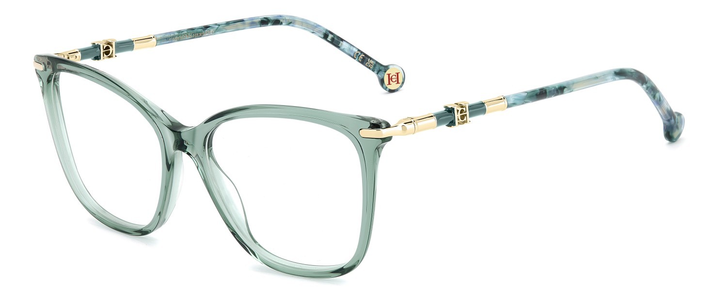 Occhiali da vista Carolina Herrera Her 0353 110230 1ED colore green forma cat eye 