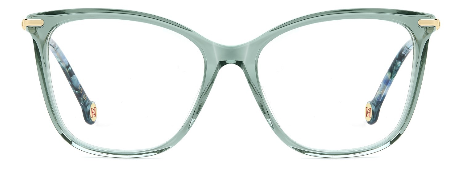 Occhiali da vista Carolina Herrera Her 0353 110230 1ED colore green forma cat eye 