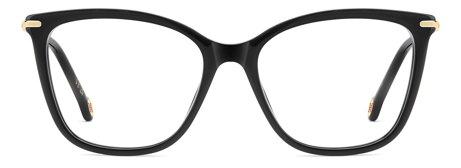 Eyeglasses Carolina Herrera Her 0353 110230 807 color black shape cat eye 