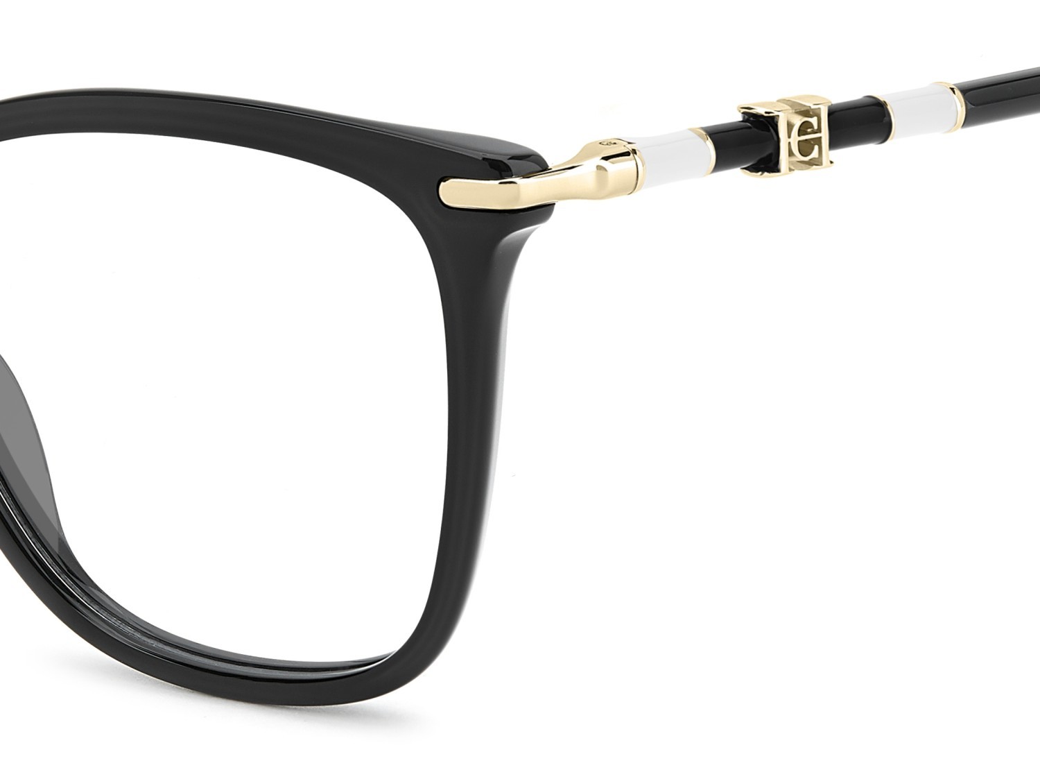 Eyeglasses Carolina Herrera Her 0353 110230 807 color black shape cat eye 