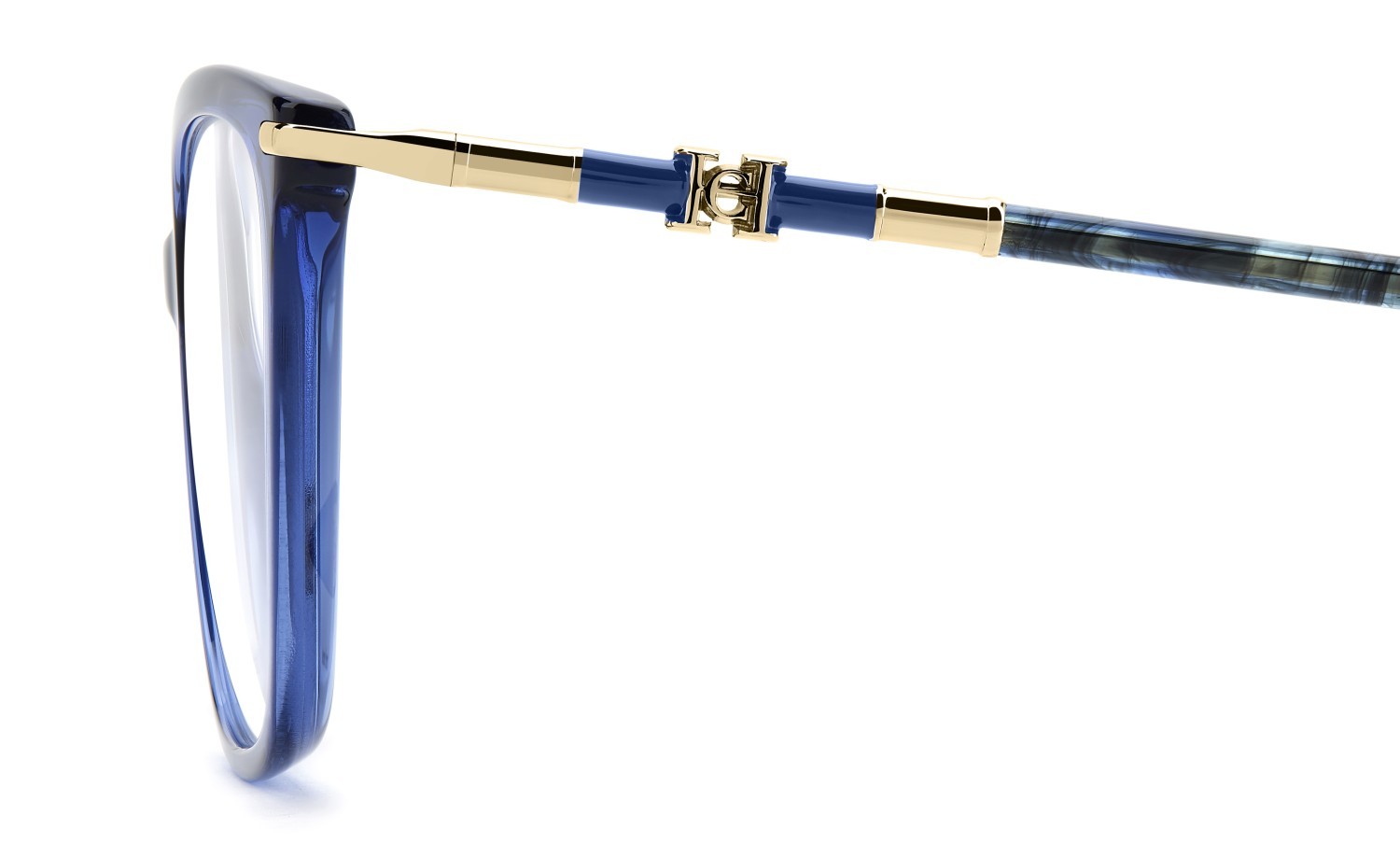 Occhiali da vista Carolina Herrera Her 0353 110230 PJP colore blue forma cat eye 