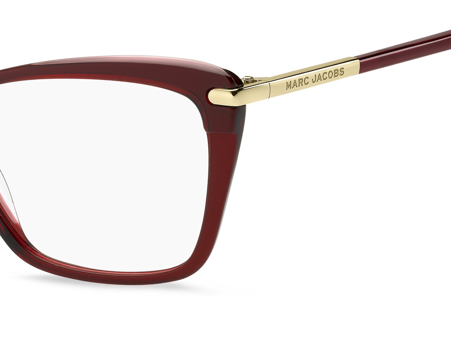 Occhiali da vista Marc Jacobs 871 110231 C19 colore burgundy nude forma cat eye 