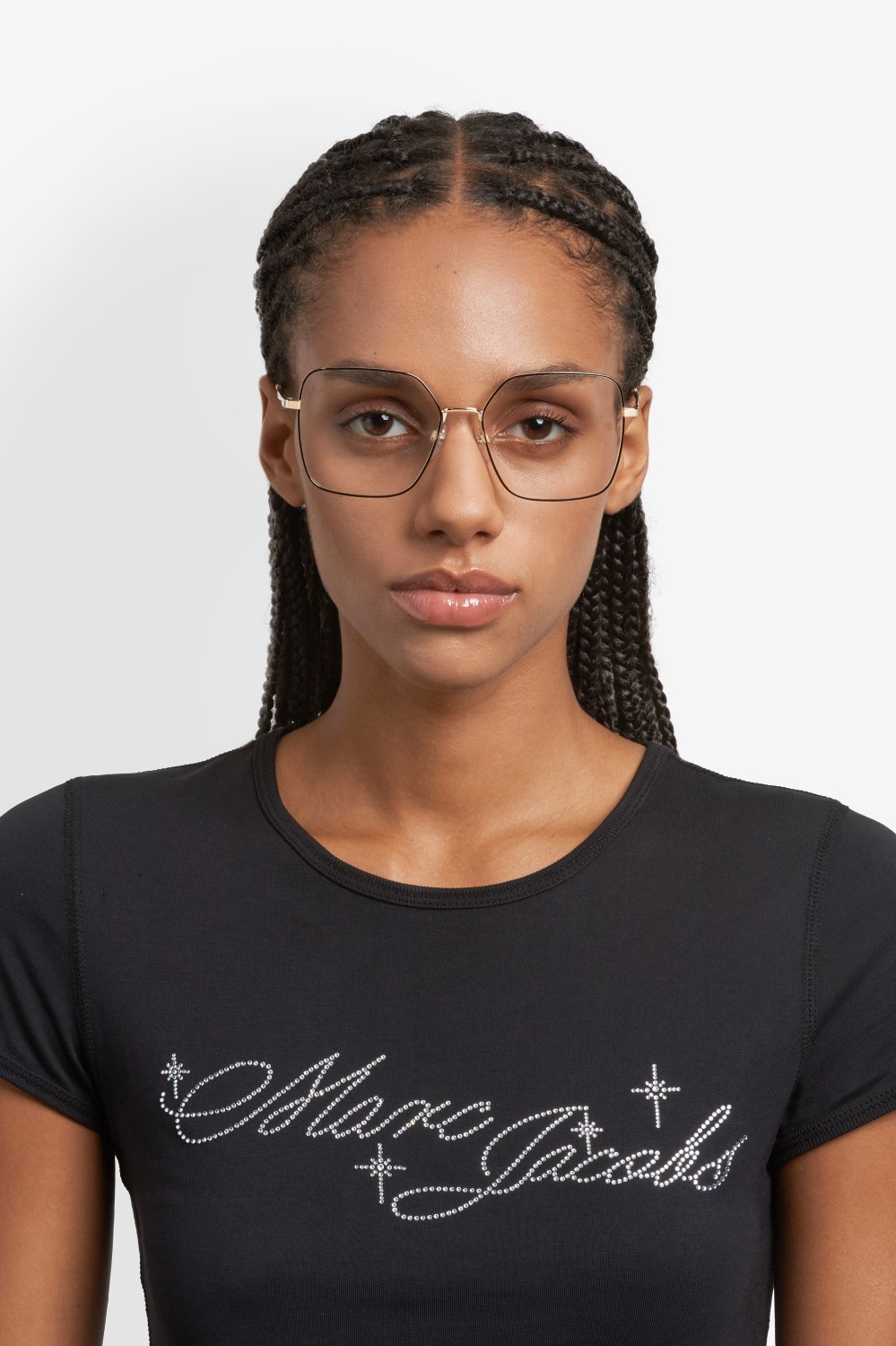 Occhiali da vista Marc Jacobs 867 110233 RHL colore gold black 2 forma quadrato 