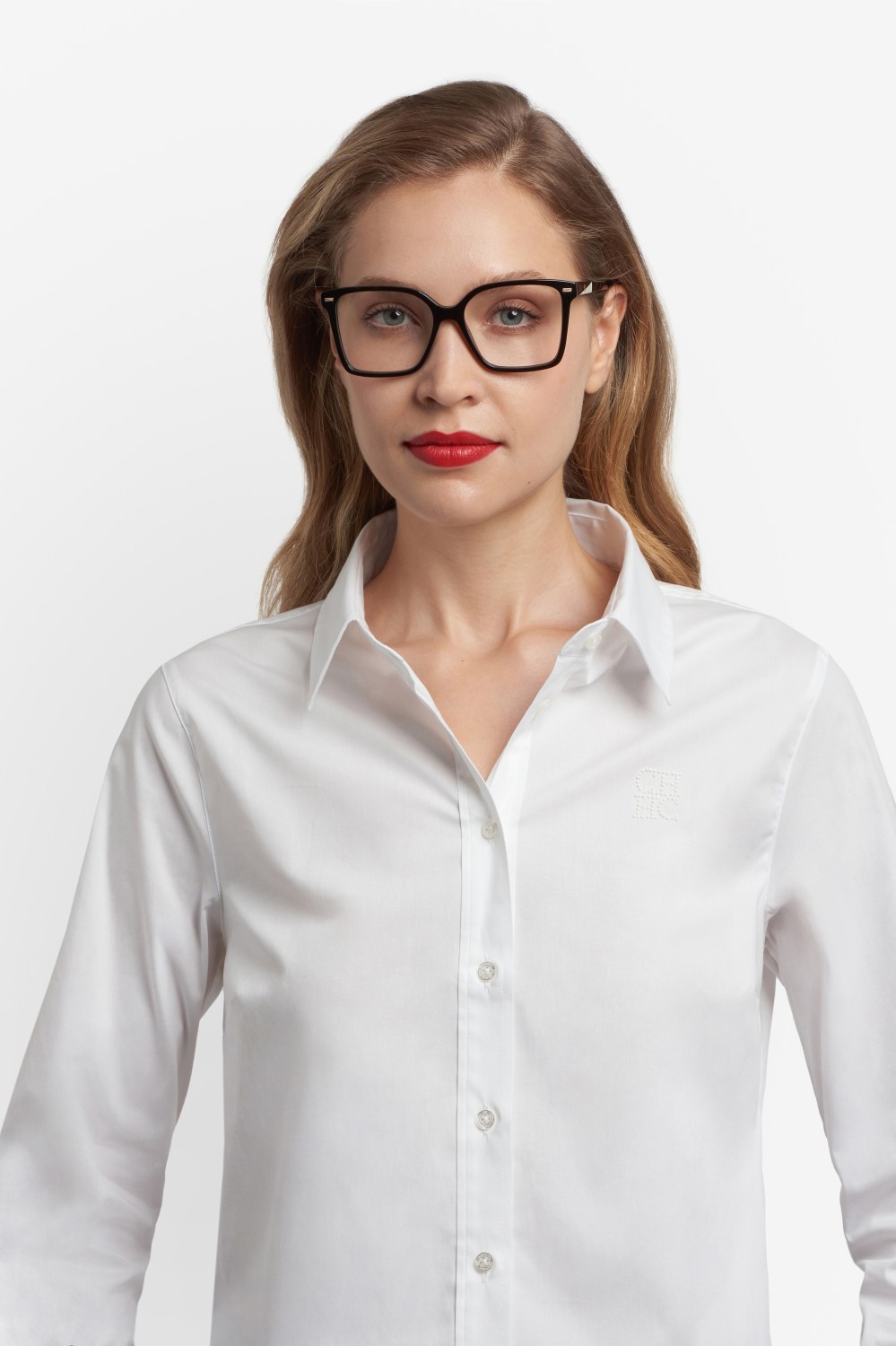 Occhiali da vista Carolina Herrera Her 0335 110235 807 colore black forma quadrato 