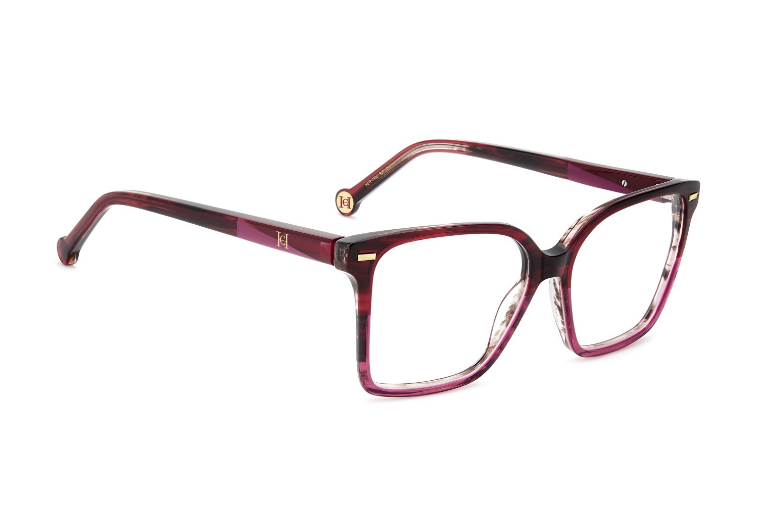 Occhiali da vista Carolina Herrera Her 0335 110235 S2Y colore pink red horn forma quadrato 